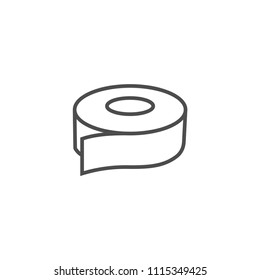 Sticy tape icon vector image