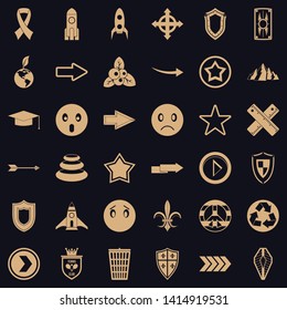 Stigmatize icons set. Simple set of 36 stigmatize vector icons for web for any design
