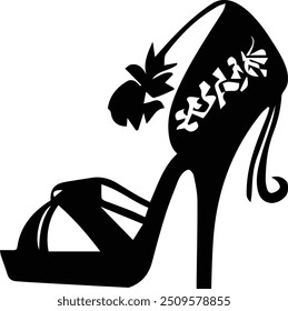 Stiletto Silhouette – Stylish fashionable female heels, shoes designs 