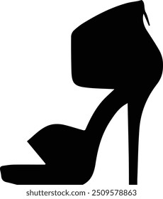 Stiletto Silhouette – Stylish fashionable female heels, shoes designs 