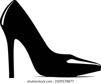 Stiletto Silhouette – Stylish fashionable female heels, shoes designs 