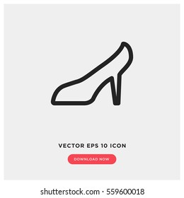 Stiletto vector icon