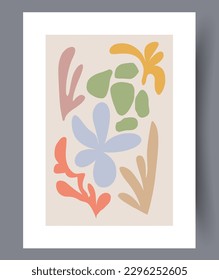 Still life flowers simplicity aesthetics wall art print  Printable minimal abstract flowers poster  Wall artwork for interior design  Contemporary decorative background and aesthetics 