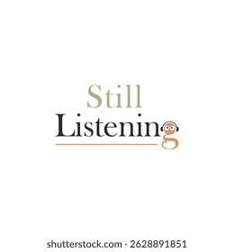 Still Listening Radio Logo Design