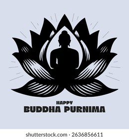 The stillness of Buddha in digital brushstrokes