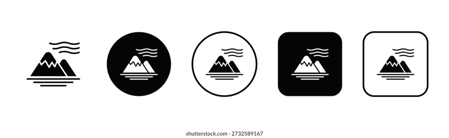Stille Symbol weißer und schwarzer Hintergrund Stil