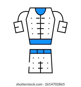 stimulant for whole body line icon vector. stimulant for whole body sign. isolated symbol illustration