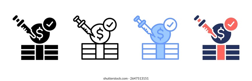 Stimulus icon sheet multiple style collection