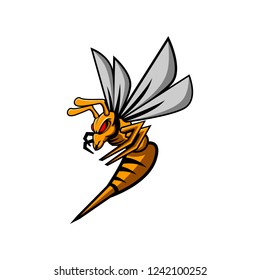 Sting Bee vector character illustration