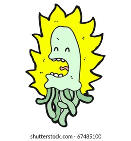 stinging jellyfish cartoon