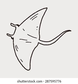 Stingray doodle