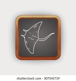 Stingray doodle