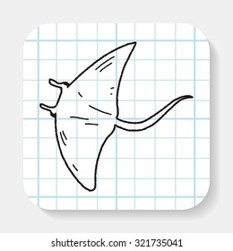 Stingray doodle