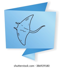Stingray doodle
