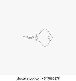 stingray icon design