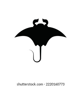 Stingray icon isolated vector graphics