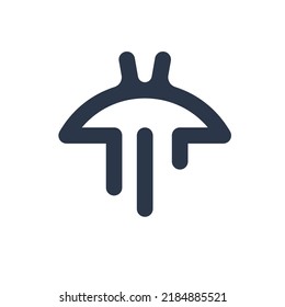 stingray icon vector illustration design
