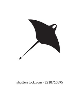 stingray icon vector illustration logo design