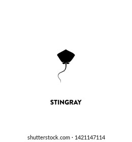 stingray icon vector. stingray sign on white background. stingray icon for web and app
