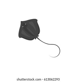 Stingray isolated vector