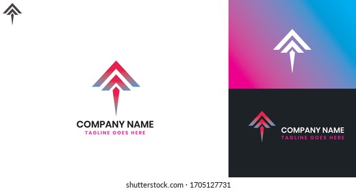 Stingray Logo - All elements on this template are editable with vector software