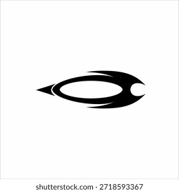Design de logotipo Stingray com olho e letra O conceito.