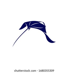 Stingray logo design vector template. Silhouette of Stingray design illustration