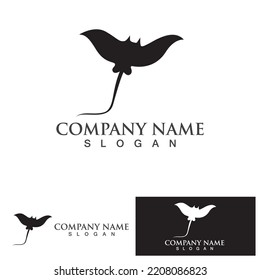 Stingray logo and symbol vector