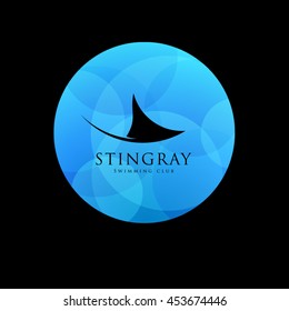 Stingray Swimming Club Logo.