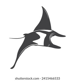 Stingray vector illustration, perfect for logo and t shirt design