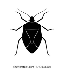 Stink bug icon, vector design