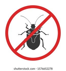 Stink bug vector icon.Black vector icon isolated on white background stink bug .
