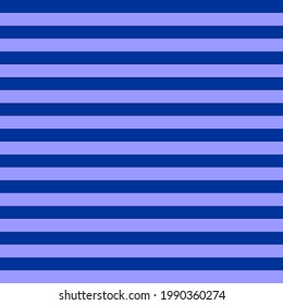 Stiped card. Horizontal light and dark blue stripes seamless vector background. EPS10
