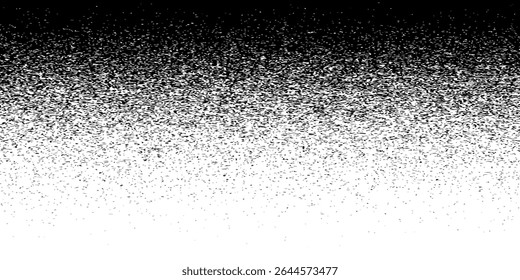 Padrão pontilhado, fundo geométrico pontilhado. Pontilhamento, desenho pontilhado, sombreamento com pontos. Desintegração de pixels, efeito de meio-tom aleatório. Textura granulada com ruído branco.