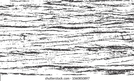 Stipple Wood Texture Abstract Dotted. Black And White Halftone Background. Vector Stippling Engraving Grunge Texture. Gradient Curved Lines Illustration.