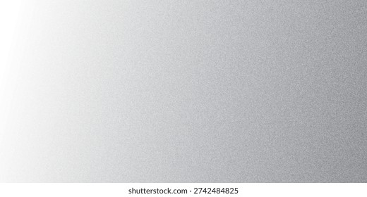 Stippled gradient texture. Fading grain dotted background. Sprayed grunge noise surface. Black dots, speckles, particles specks, dust, dots wallpaper. Subtle halftone gritty sand overlay. Vector