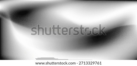 Stippled grain texture background. Black sprayed dots gradient wallpaper. Rough noisy sand dotted backdrop. Vector grit rubbed distressed speckle and grit particle overlay for poster, flyer, banner