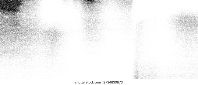 Stippled grunge background. Grunge noise grain texture. Aged dotted degraded distress overlay. Old glitched rasterized photocopy effect backdrop. Vector worn weathered bg. Sand dust particle wallpaper
