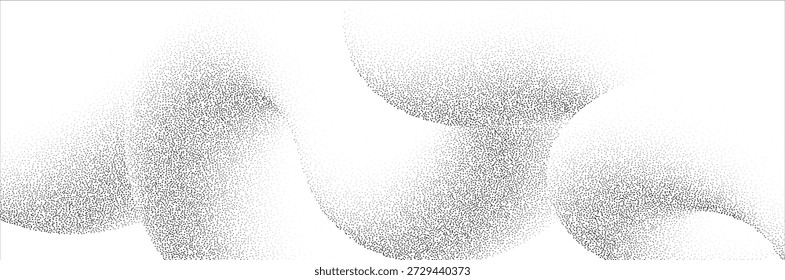 stippled wavy sand grain background grunge curved gradient 