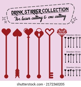 stirrer collection for laser cutting and cnc cutting