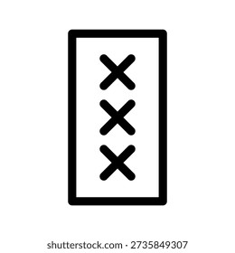Stitch Icon Vector Symbol Design Illustration
