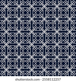 stitch Japanese Sashiko pattern embroidery abstract seamless geometric ornaments white stitch line artwork indigo blue background fashion design template decoration hand drawn printed needlework quilt