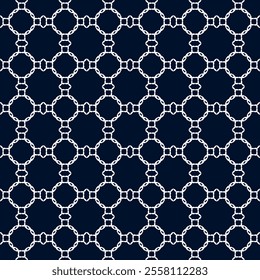 stitch Japanese Sashiko pattern embroidery abstract seamless geometric ornaments white stitch line artwork indigo blue background fashion design template decoration hand drawn printed needlework quilt