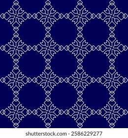 stitch Japanese Sashiko pattern embroidery abstract seamless geometric ornaments white stitch line artwork indigo blue background fashion design template decoration hand drawn printed needlework quilt
