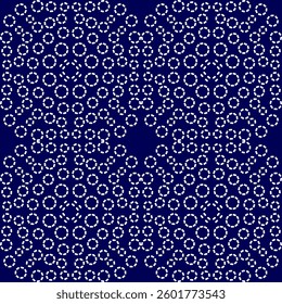 stitch Japanese Sashiko pattern embroidery abstract seamless geometric ornaments white stitch line artwork indigo blue background fashion design template decoration hand drawn printed needlework quilt
