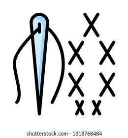 stitch   needle  sewing 