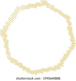 stitched edge frame embroidery underline sewing frame element