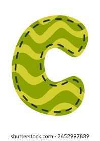 Mancha letra inglesa C