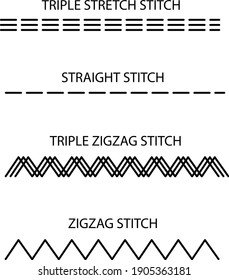 Stitching Brush Assorted Fashion Templates