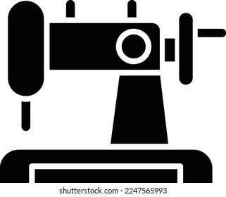Stitching machine Vector Icon which is suitable for commercial work and easily modify or edit it
